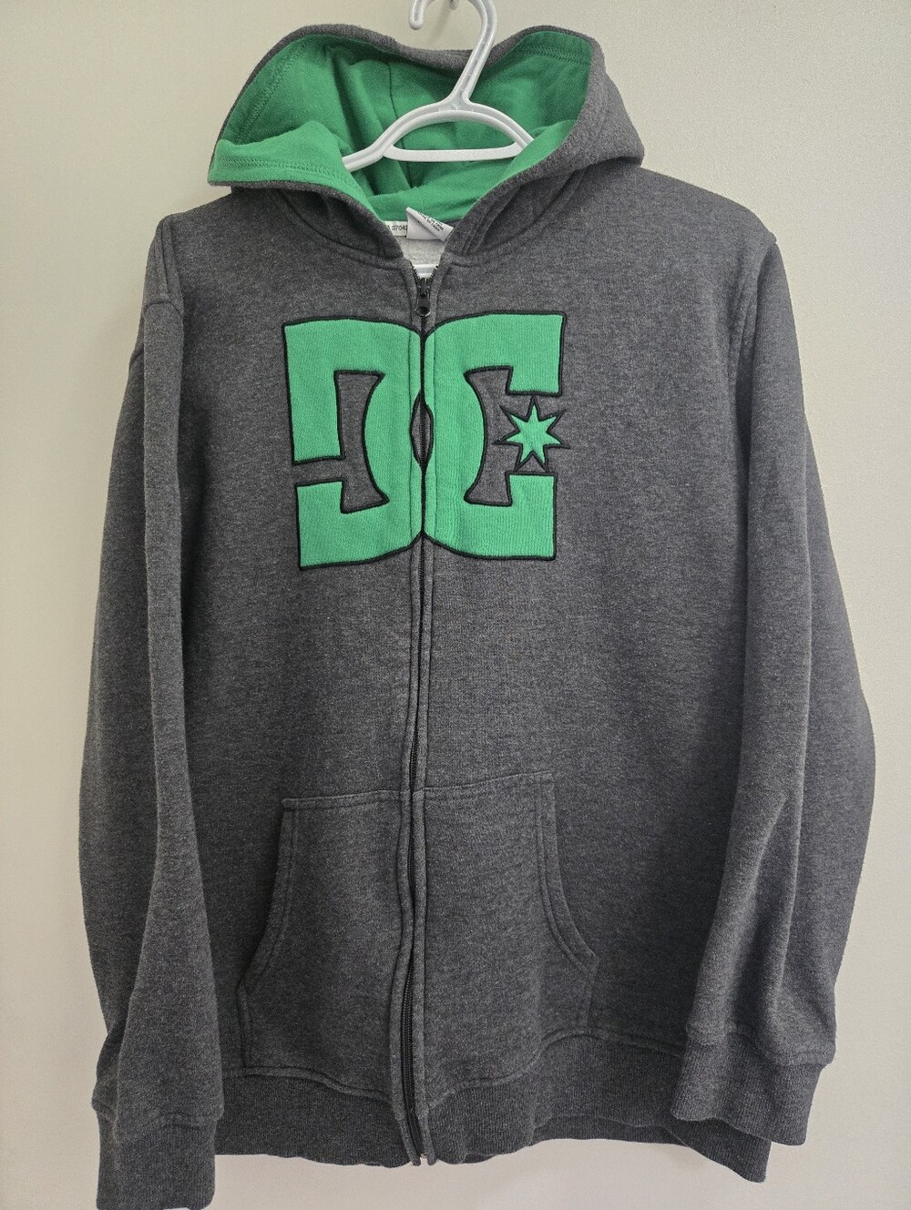 Youth DC Shoes Co Zip-Up Hoodie